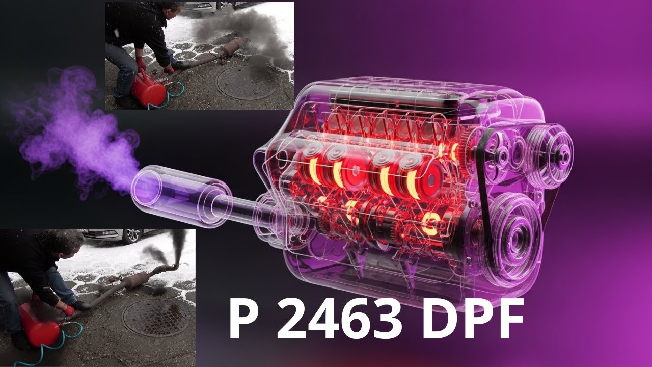 P2463 zapełnienie DPF, trakcja regeneracja, nietypowe odblokowanie inflatorem zapełnionego filtra.