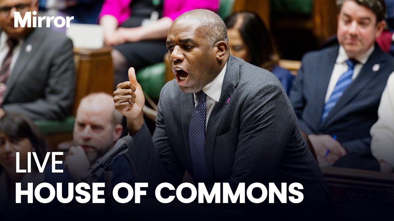 PMQs LIVE: David Lammy steps in for Keir Starmer as he takes Prime Minister's Questions
