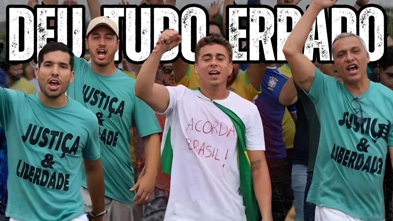 DEU TUDO ERRADO! CAMINHADA DE NIKOLAS FLOPA E APOIADORES SÃO ATINGIDOS POR RAIOS EM BRASILIA