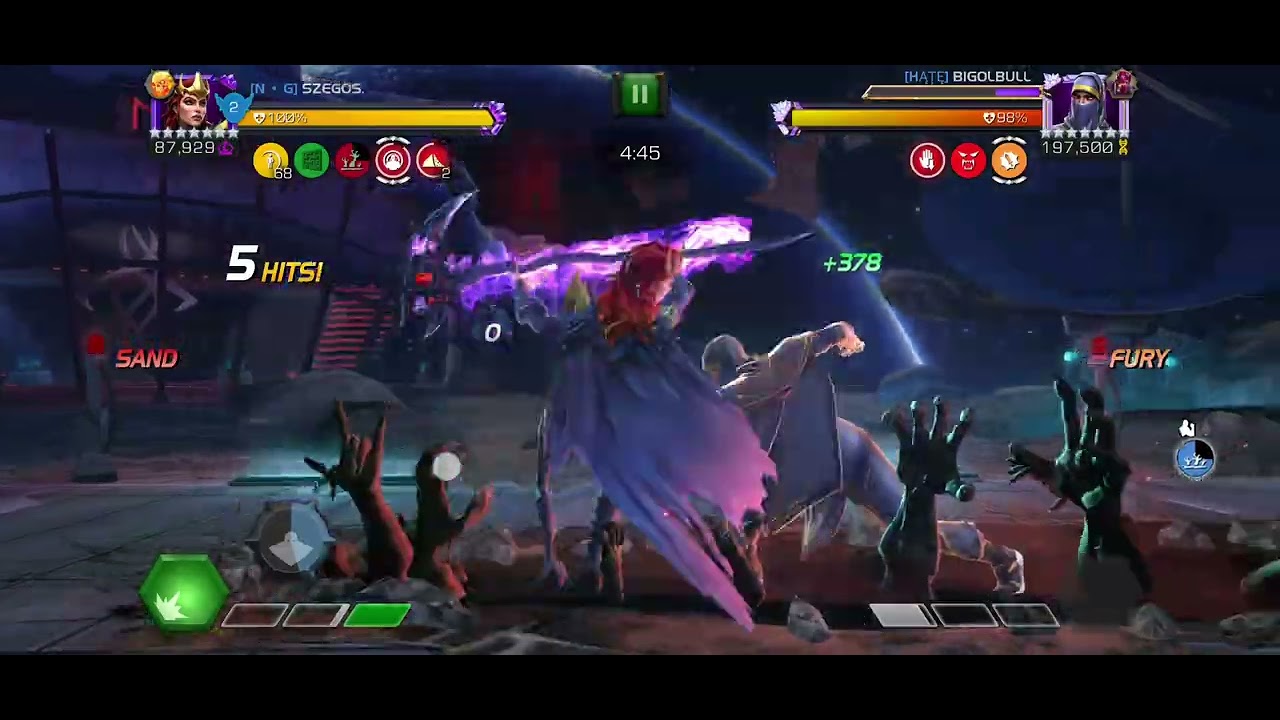 Madelyne vs node 22 Dust - S67 war 11 Alliance HATE
