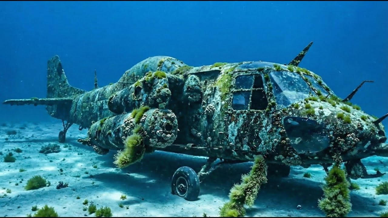 After 75 Years Underwater… A Forgotten WWII Fighter Aircraft Restored
