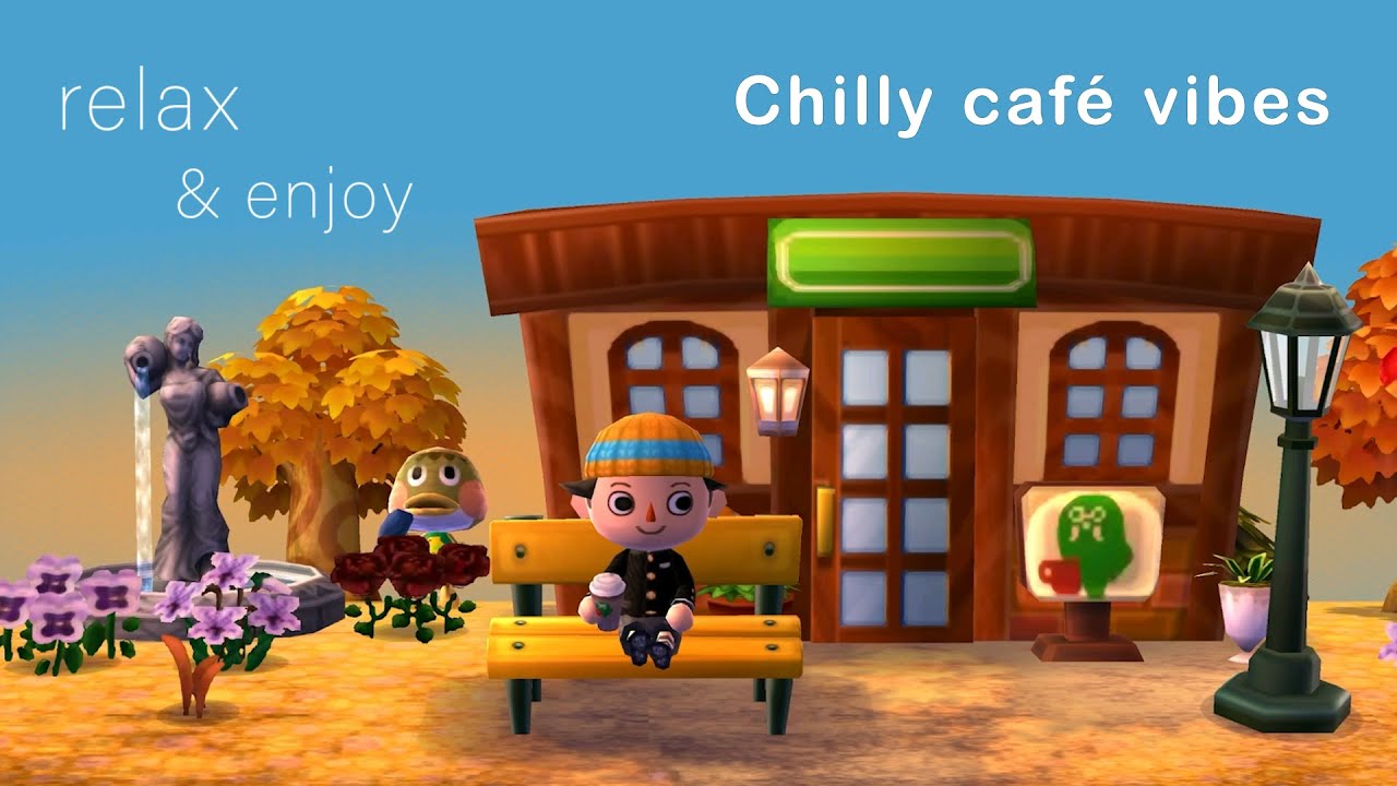 Autumnal Afternoon at The Café | Animal Crossing New Leaf Relaxing Cozy Music
