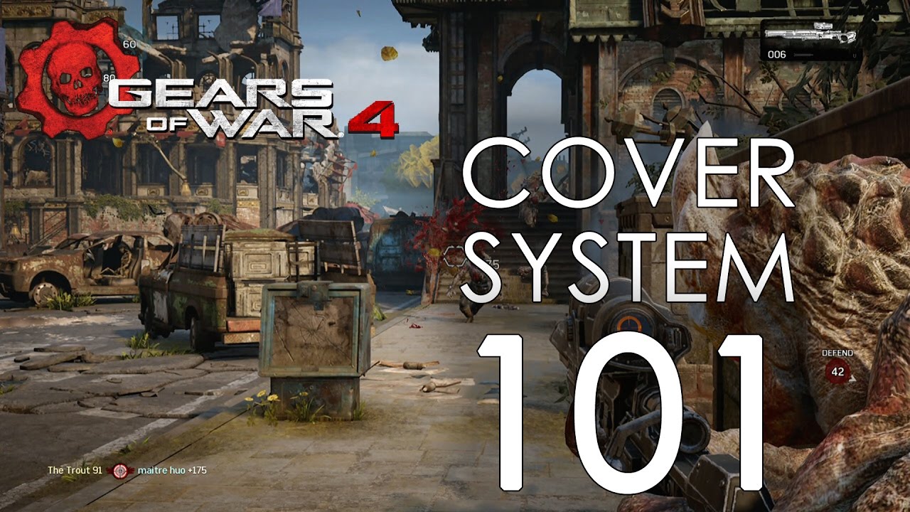 Cover System/Mechanics 101 (Gears of War 4 Tips - Gameplay/Commentary)