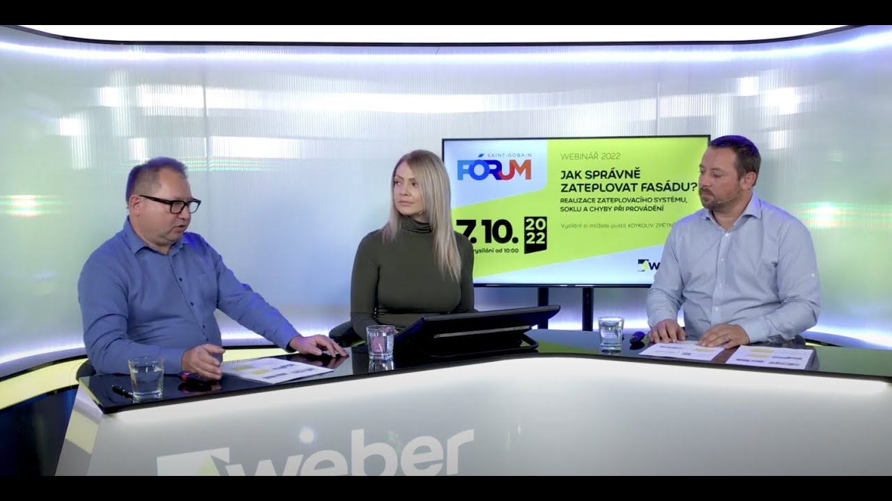 Webinář WEBER | Jak správně zateplovat fasádu?