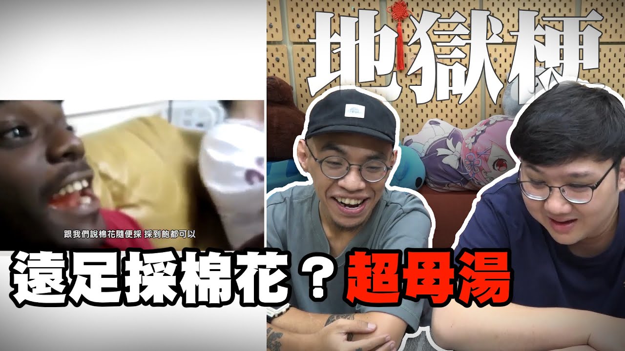 前方高能！這真的太地獄了！遠足採棉花超開心！？【黑羽 黑仔熊】