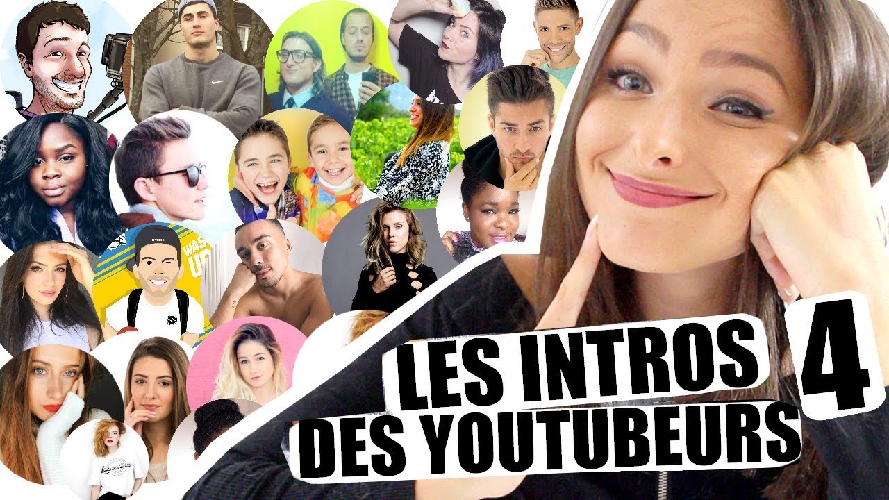 J'IMITE LES INTROS DES YOUTUBEURS