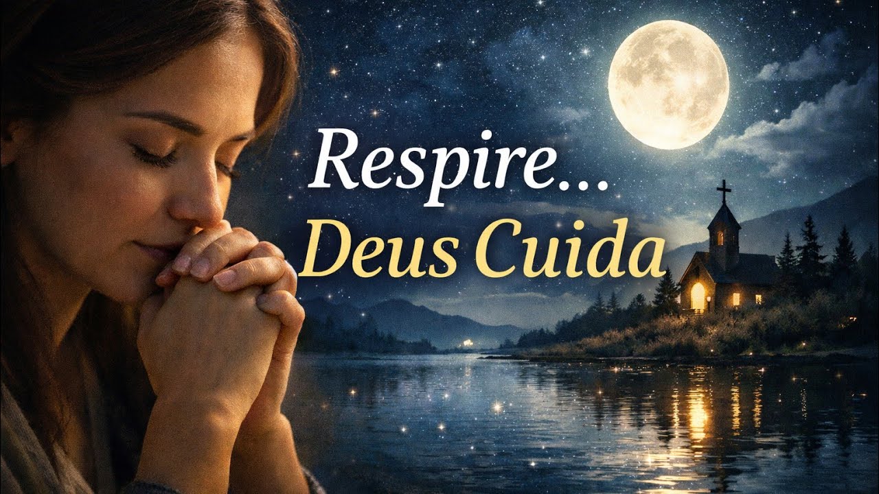 Oração da Noite Para Dormir em Paz | Sinta a Presença de Deus.