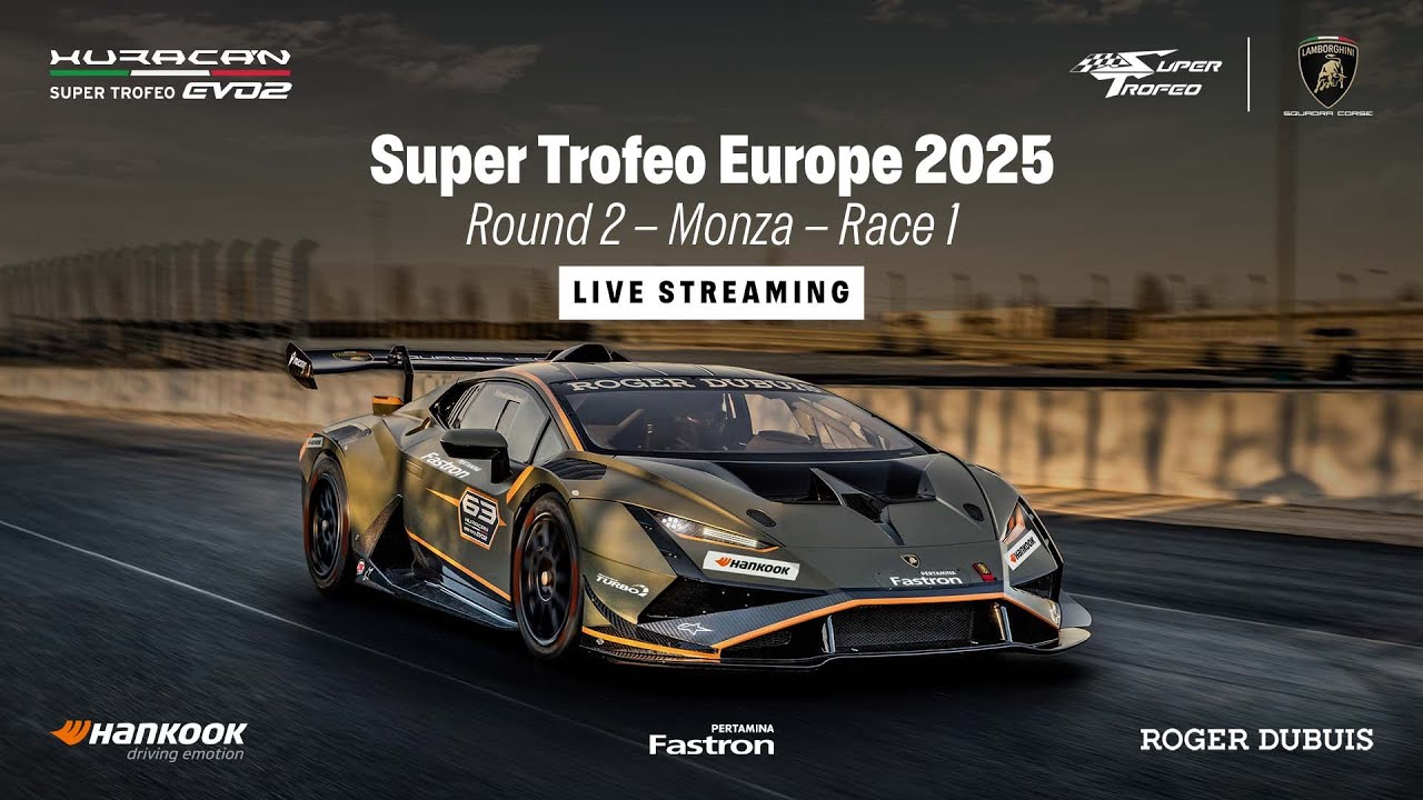 Lamborghini Super Trofeo Europe 2025 - Monza , Race 1