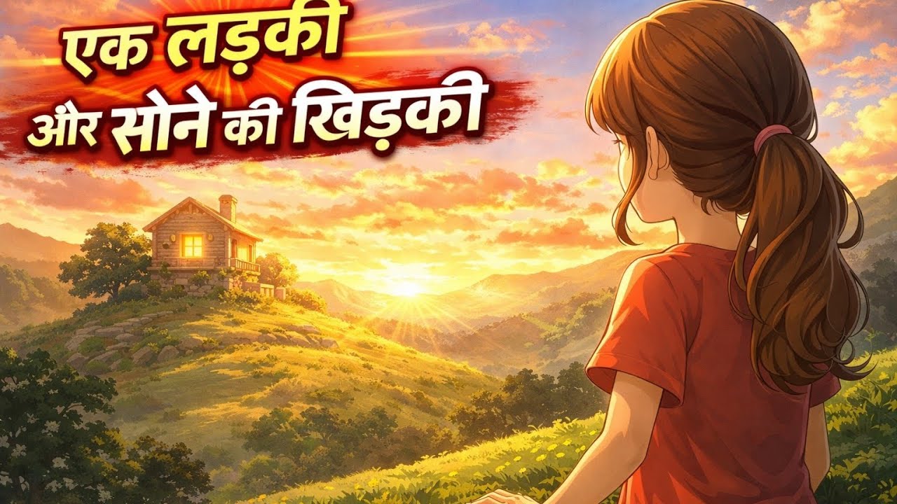 Ek Ladki aur Sunheri Khidki🪟 | Ajeeb Kahani Jo Soch Badal De”💯