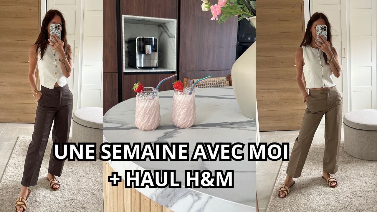 UNE SEMAINE AVEC MOI + H&M HAUL