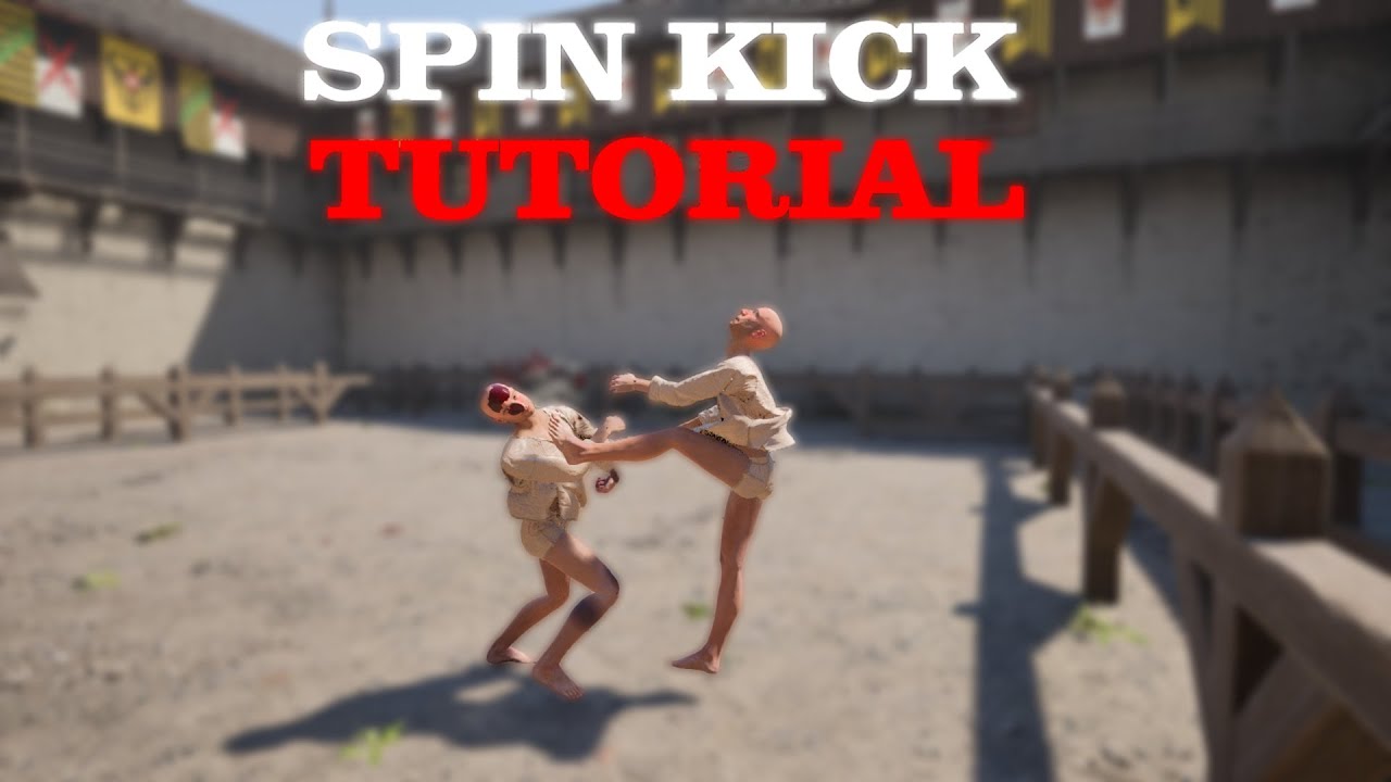 Spin Kick and Roundhouse Tutorial - Half Sword