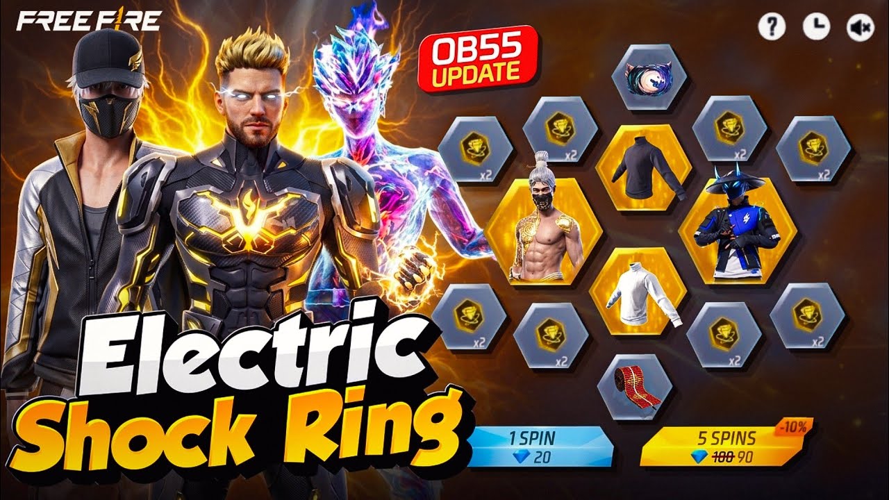 ELECTRIC SHOCK X MVP BUNDLE🤩RETURU FREE FIRE | FF NEW EVENT TODAY | FREE FIRE NEW EVENT BANGLADESH