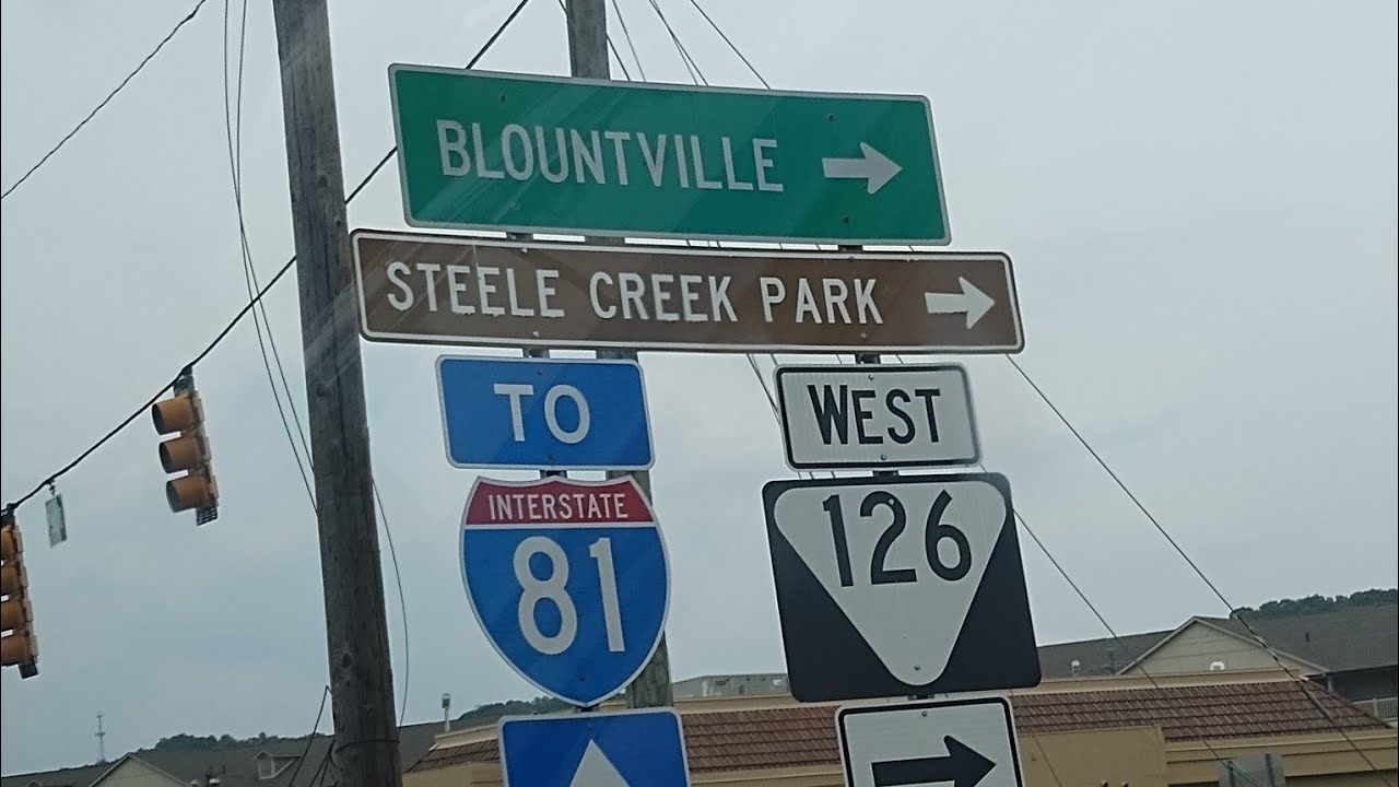 Steele creek park Bristol tn ride around