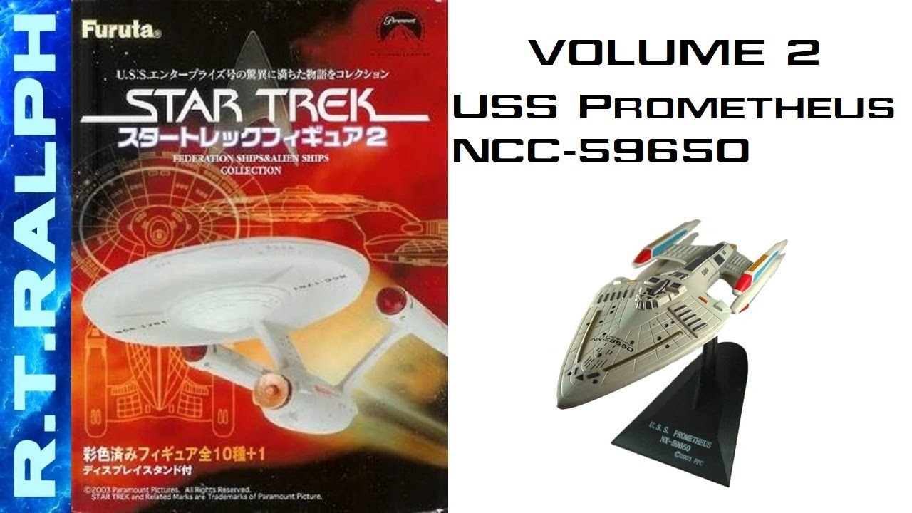 Обзор модели Furuta Star Trek. Серия 2.9 — USS Prometheus NCC-59650