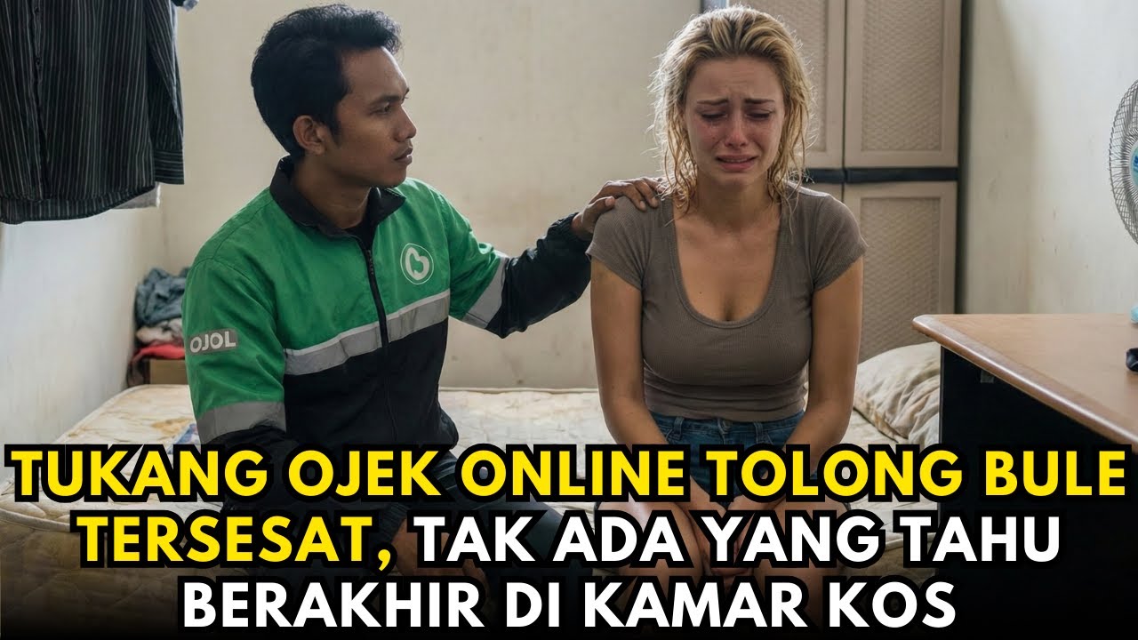 Tukang Ojek Online Tolong Bule, Tapi Malam Itu Mengubah Hidup Mereka