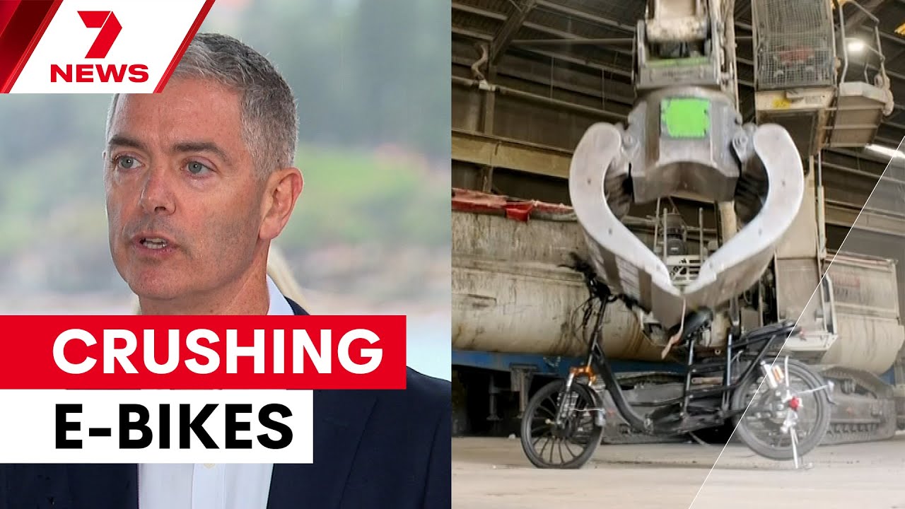'Zero tolerance': NSW Police given new powers to seize illegal e-bikes | 7NEWS