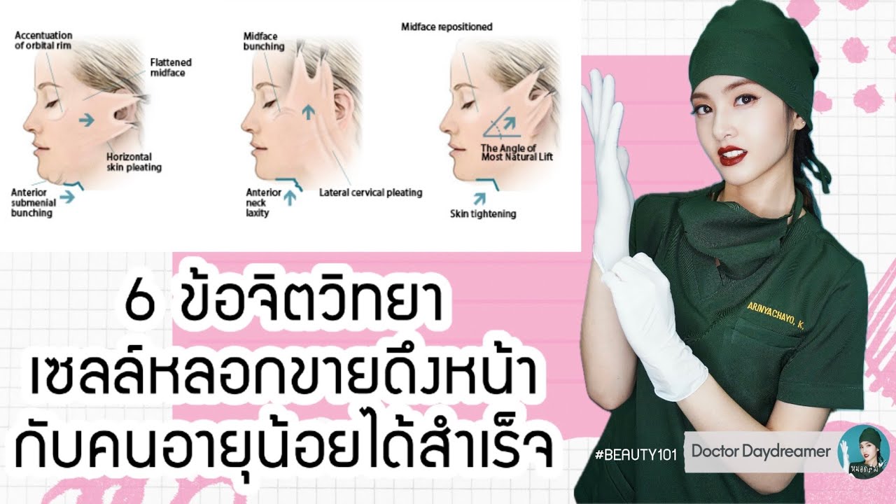 6 ข้อจิตวิทยา😵‍💫เซลล์หลอกขายดึงหน้า💵กับคนอายุน้อยได้สำเร็จ | DOCTOR DAYDREAMER #BEAUTY101 ep.108