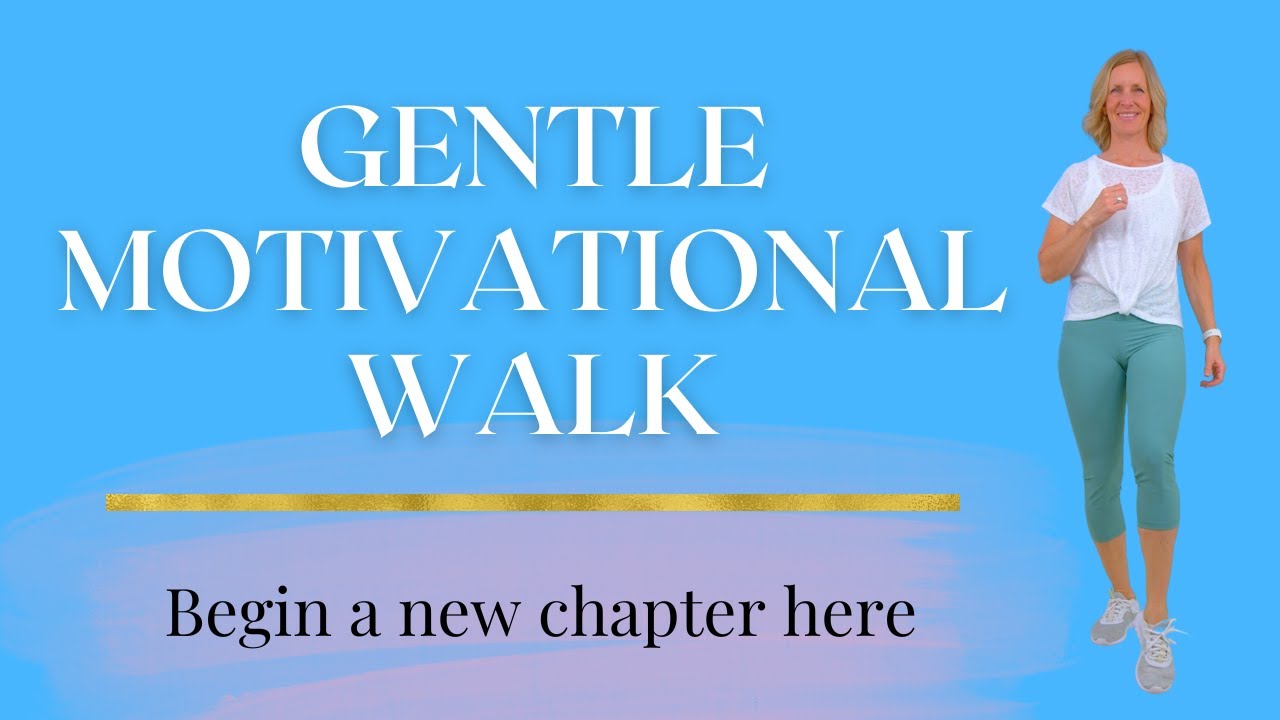 Start your weight loss journey with this 10 minute GENTLE motivational WALK