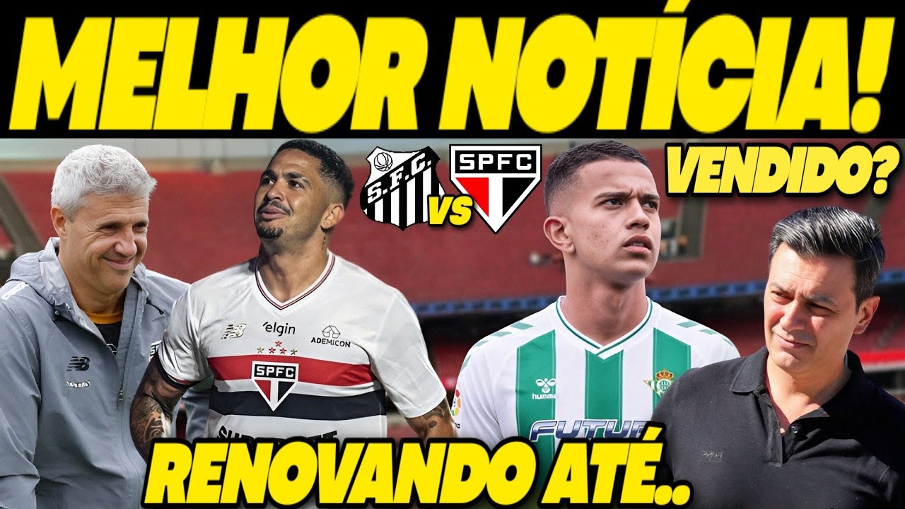 NOTÍCIA EXPLOSIVA DO DIA! BASTIDOR POR ACORDO! MOVIMENTAÇÃO GRANDE NO MERCADO POR JÓIA DO SÃO PAULO 