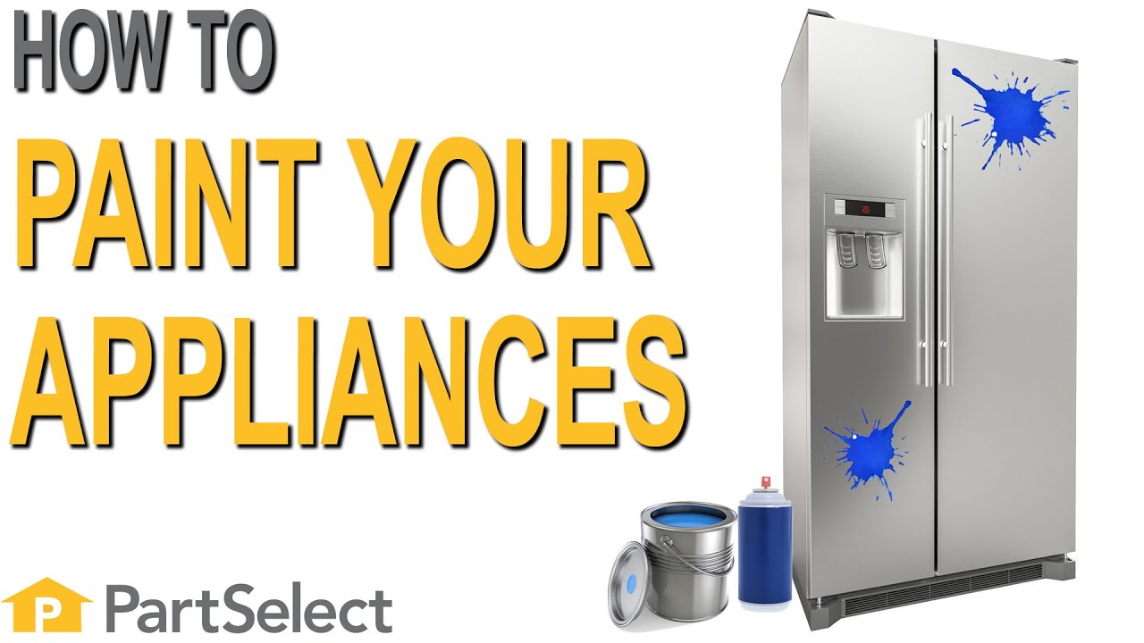 How to Paint Your Home Appliances | PartSelect.com