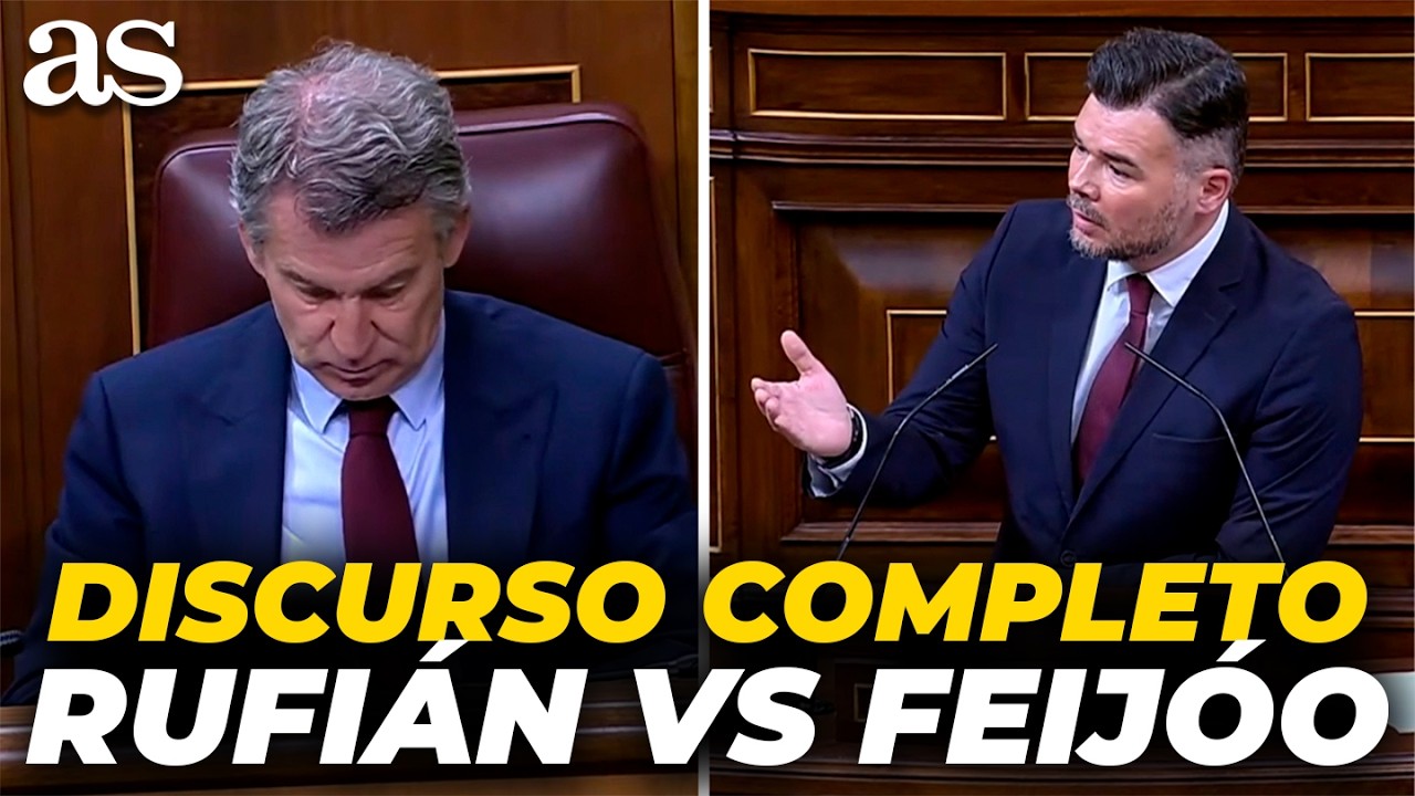 El BRUTAL DISCURSO de RUFI&Aacute;N a FEIJ&Oacute;O por apoyar la GUERRA EN IR&Aacute;N: discurso COMPLETO