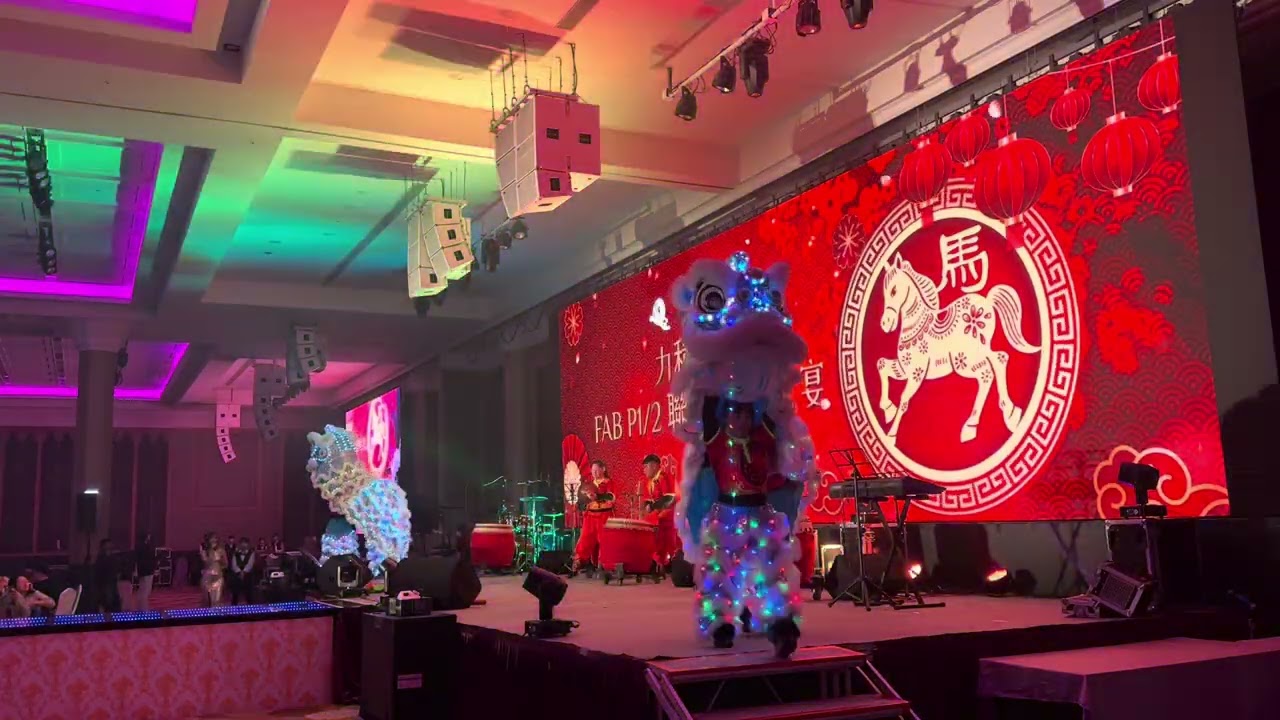 力積電-聯合尾牙晚宴 LED祥獅獻瑞0912378013