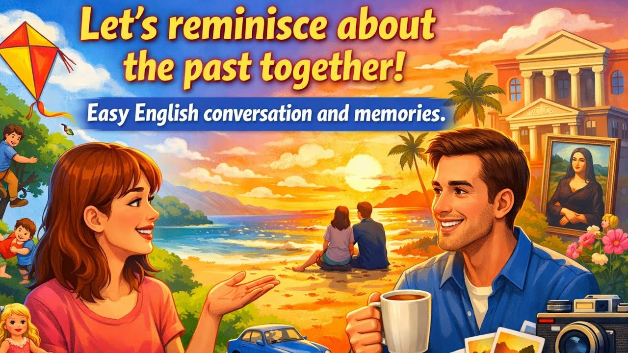 .Simple Past Tense in English | How to Talk About the Past | English Podcast for Beginners.