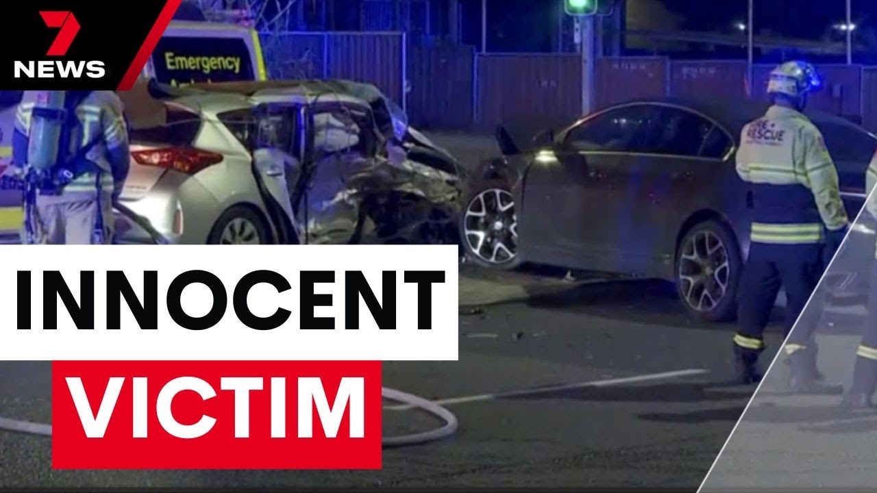 Innocent man killed when his car was struck by a driver allegedly fleeing from police  | 7NEWS