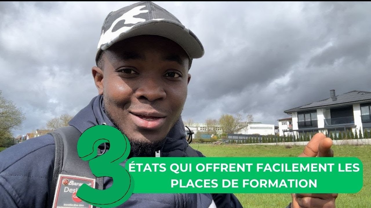 Trois États qui offrent facilement les places de formation en Allemagne