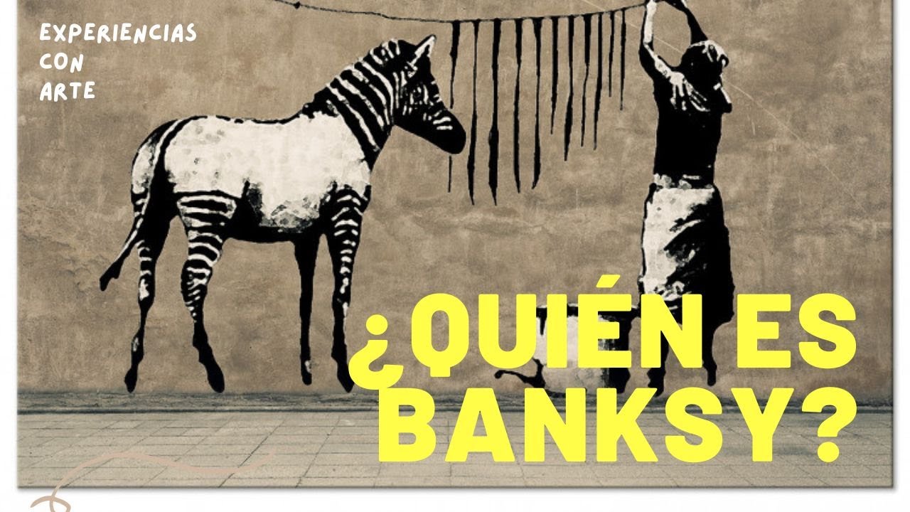 ¿QUIÉN ES BANKSY? LA IDENTIDAD DEL ARTISTA CALLEJERO VIVO MÁS PERSEGUIDO DE NUESTRO TIEMPO. 👤❔
