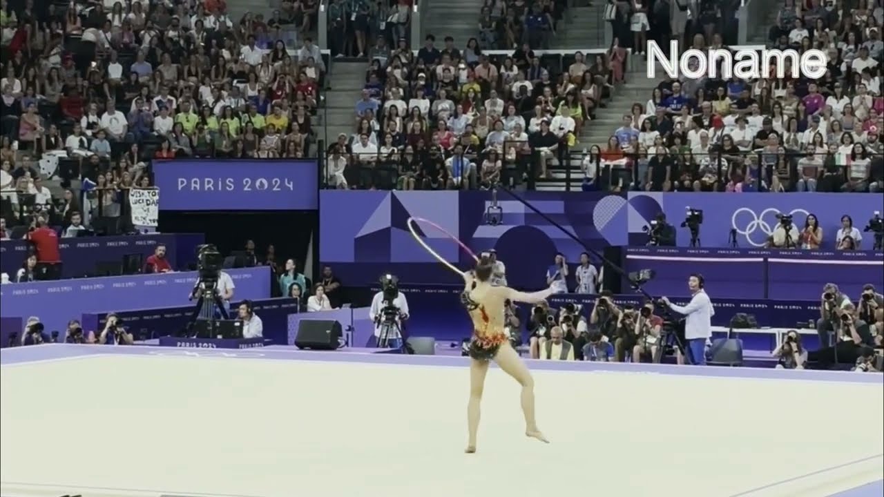 Margarita KOLOSOV GER Paris Hoop 2024 Olympic Final 34.600 (6) #parisolympics  #rhythmicgymnastics