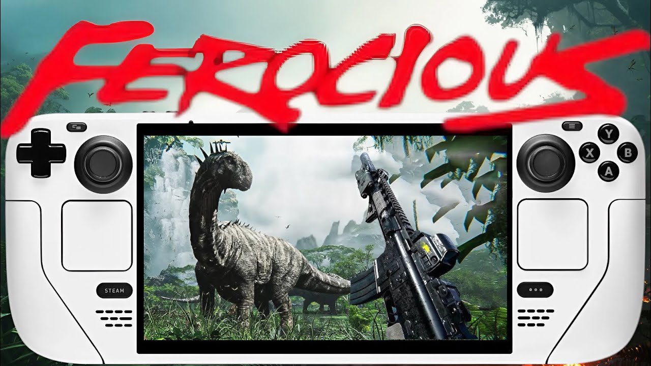 Ferocious: производительность Steam Deck. Игровой процесс. Первые несколько минут. Работает ли игра?