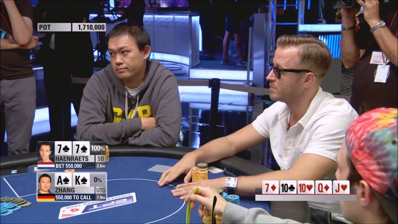 HAENRAETS vs ZHANG - EPT 11 - Barcelona 2014