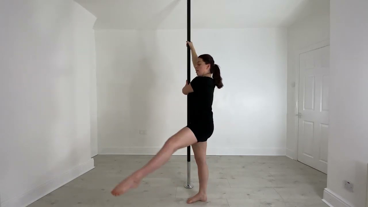 Beginner Pole Dance Tutorial. Chair Spin