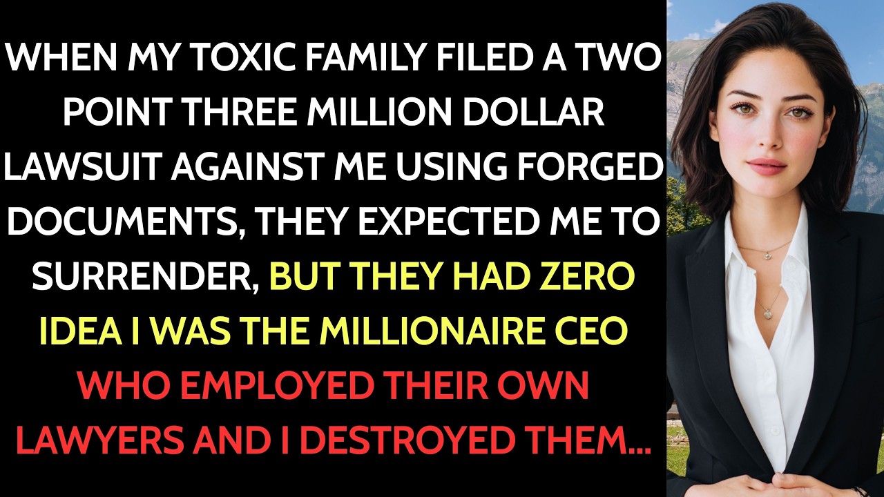 Family Sued Me For $2.3M In Court Their Lawyer's Firm Just Lost Its Largest Corporate Client...