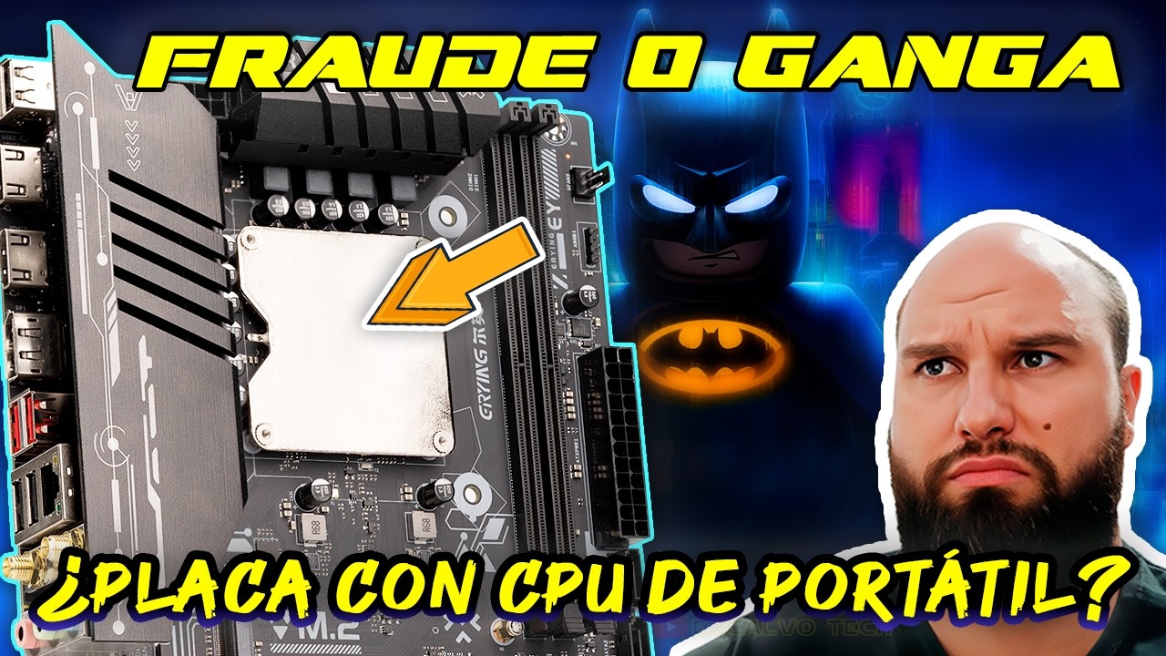 &iquest;Placa base china con CPU de port&aacute;til? 💻 Opini&oacute;n sin filtros 🥵