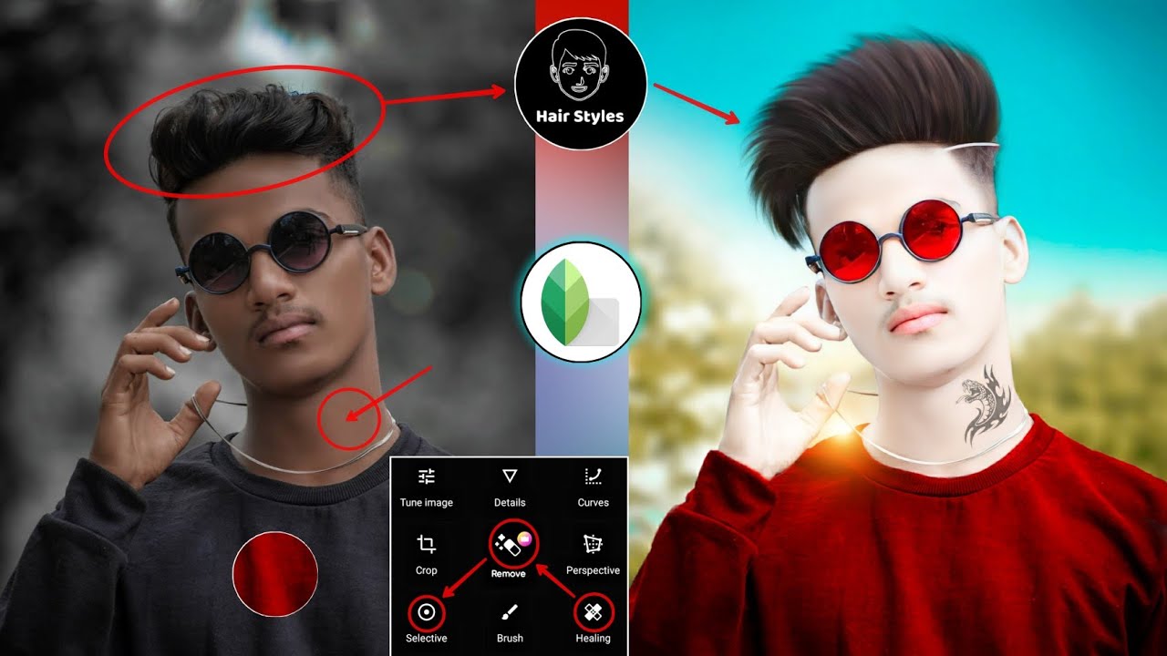 Snapseed New Hair Style Photo Editing | Snapseed New CB Photo Editing | Snapseed Photo Editing