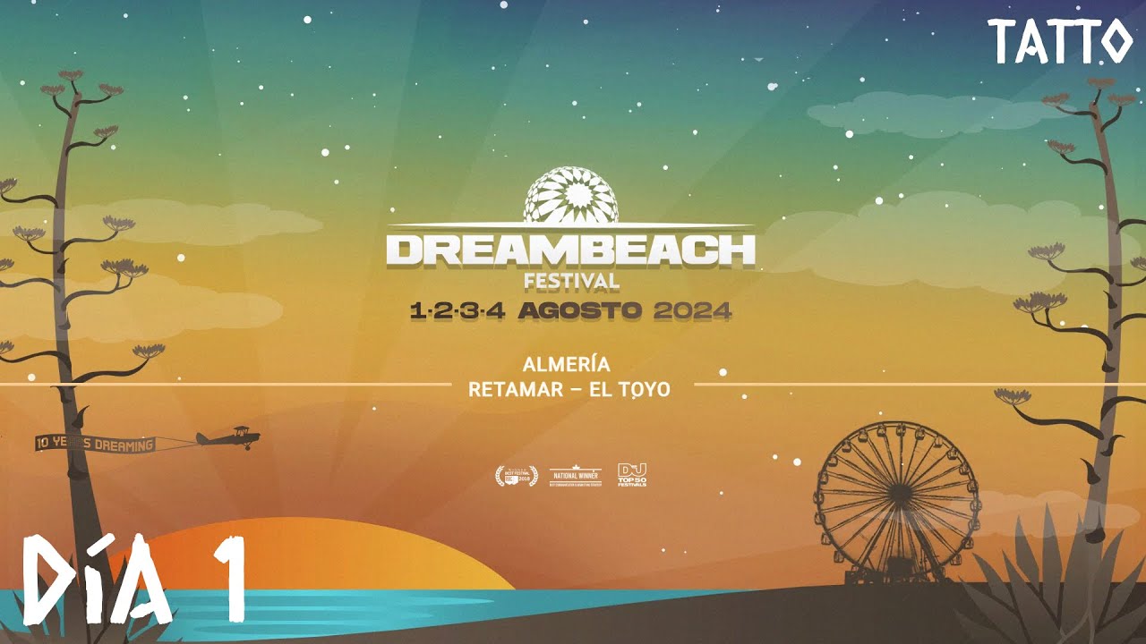 Dreambeach Festival 2024 - Retamar El Toyo Almería - Resumen Día 1