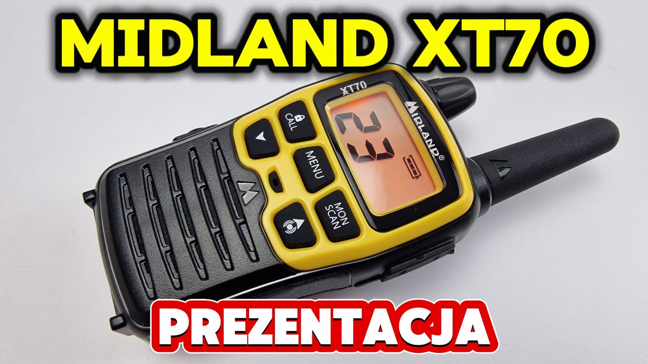 MIDLAND XT70 Adventure Radio PMR LPD Prezentacja oraz konkurs