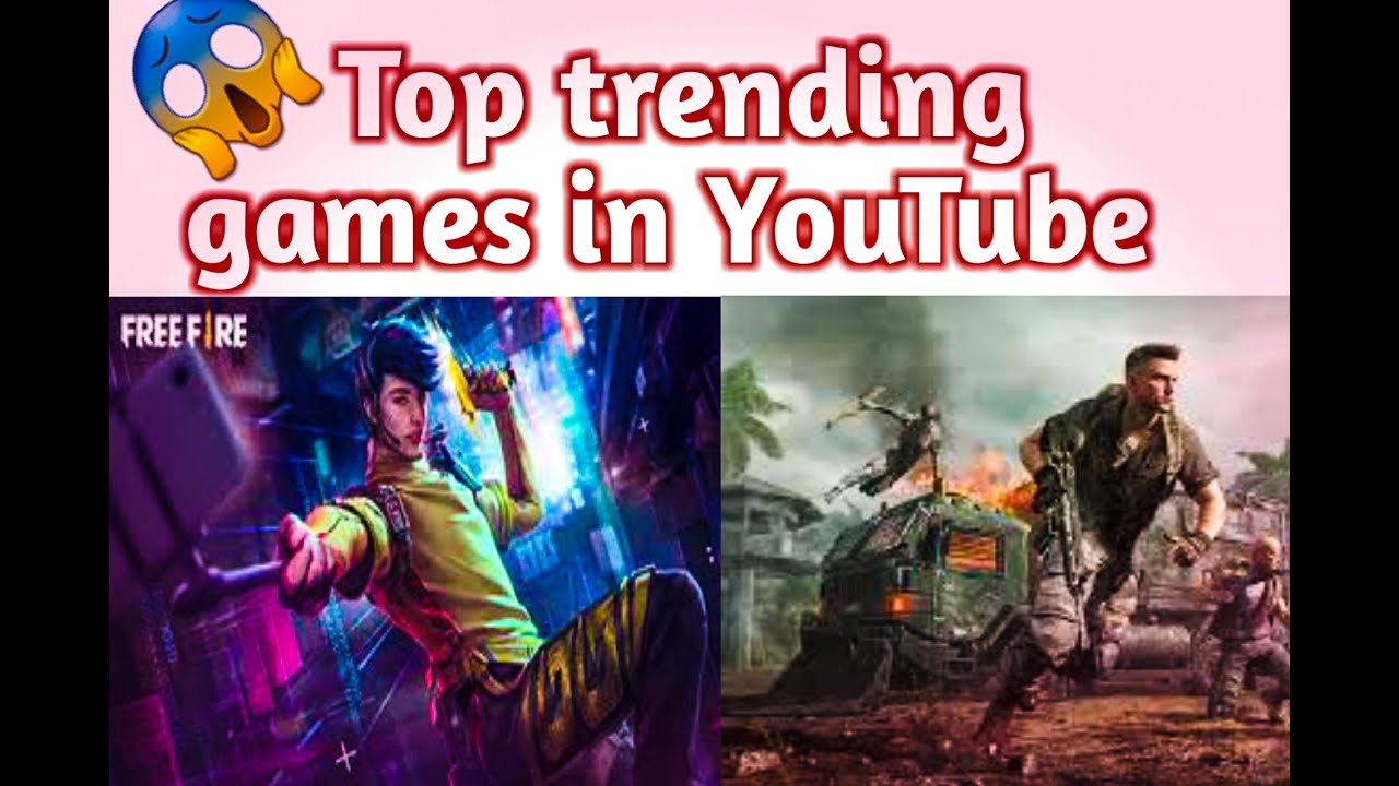 Most trending Games on YouTube 2021| Top Trending Games ||