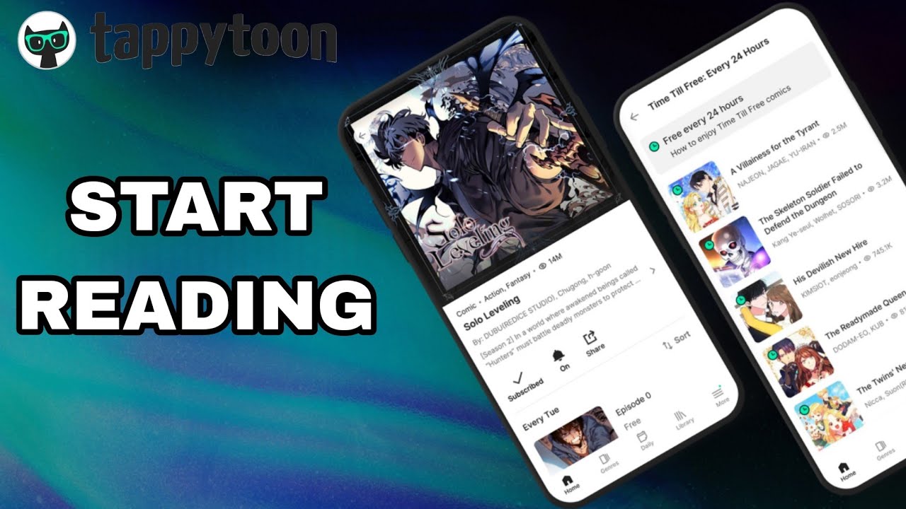 How To Start Reading On Tappytoon App