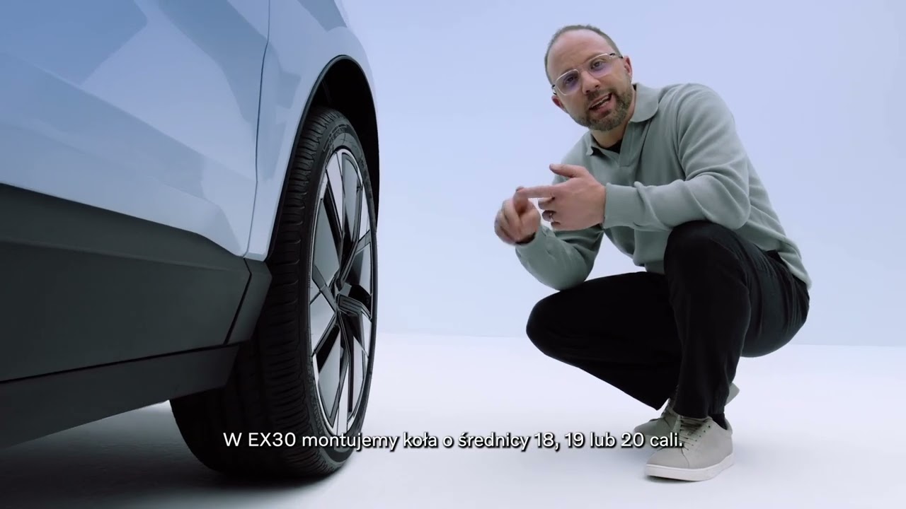 Bliższe spojrzenie na nadwozie Volvo EX30