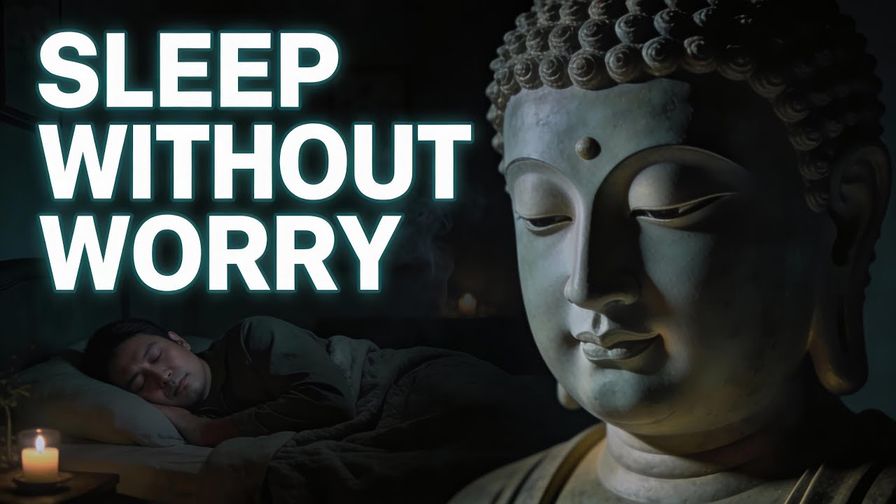 SLEEP WITHOUT WORRY— Buddhist Teachings  Zen Stories to Quiet Your Mind, Deep Calm, Night Meditation