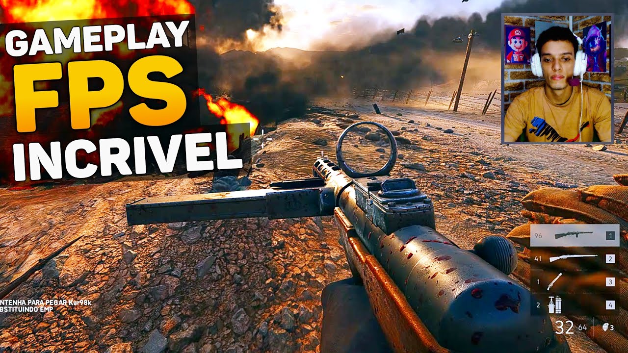 MELHOR JOGO DE TIRO? MULTIPLAYER  DE 2021 (PC) - JOGOS DE TIRO
