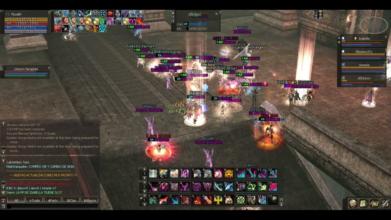 L2 GALAXY V2 DENEGADOS COMIENDOLE LA ROSCA A RAINBOW