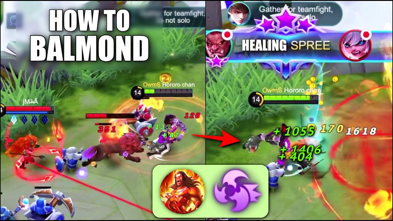 BALMOND'S DOUBLE HEAL AND BUILD | EASY TUTORIAL