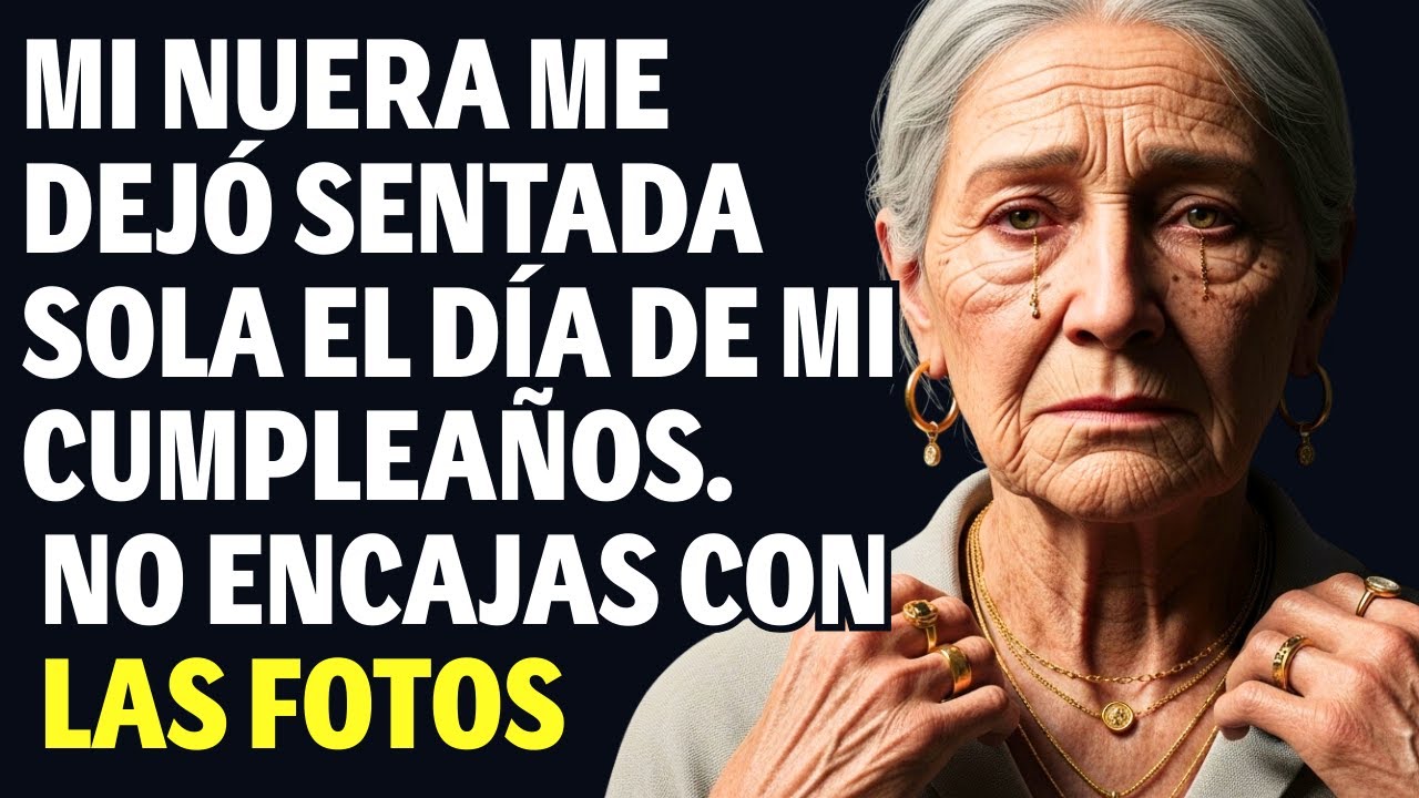 Mi nuera me dejó sentada sola en el cumpleaños — “Usted no combina con las fotos”
