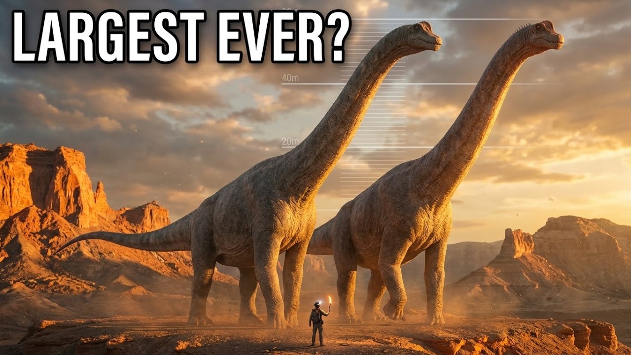 Largest Dinosaur Ever? Argentinosaurus vs Patagotitan (Real Size)