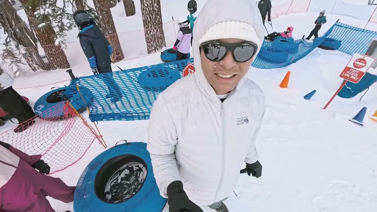 FAMILY FUN IN THE SNOW! Woolly's Adventure Tubing with Kids | Mammoth Lakes, CA