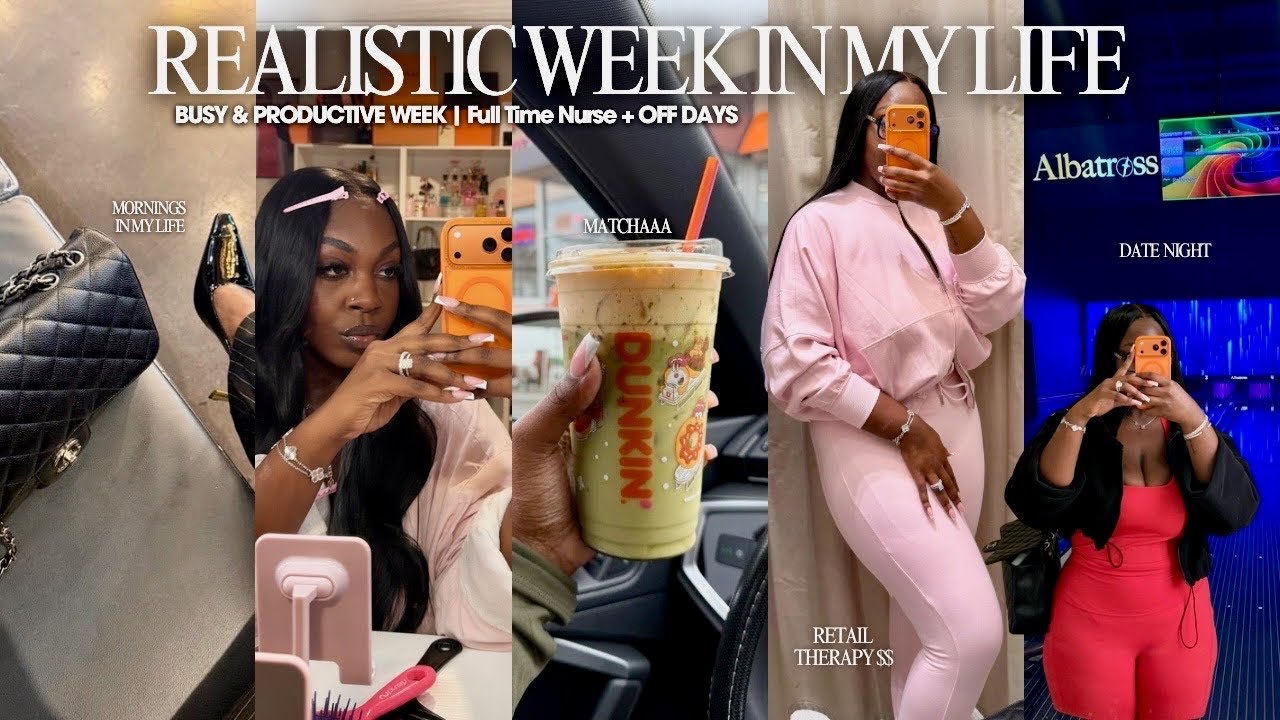 VLOG: I'M CALLING THE COPS?! Nurse Week OFF + Retail, HEALTH Routines, Appts + Skincare Updates